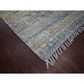 Amer Rugs Prairie 2" x 3" Denim and Orange Area Rug, , large