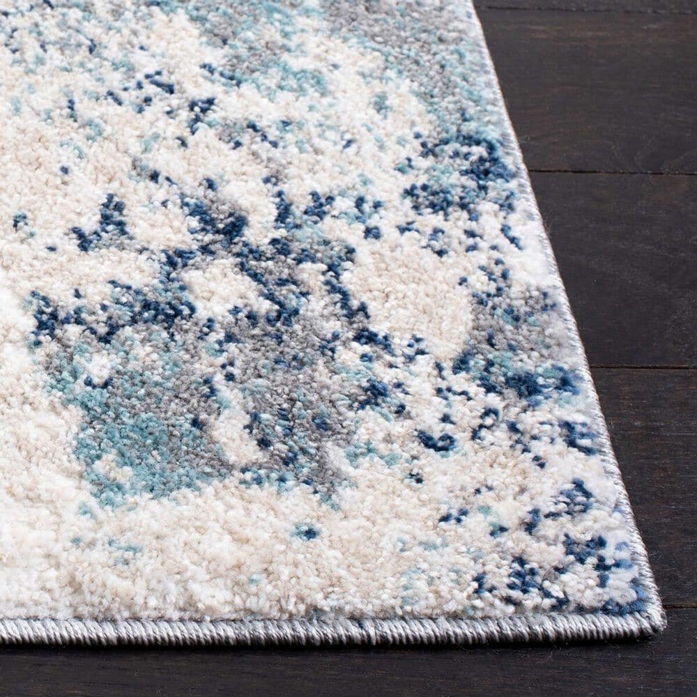 Safavieh Aston 3&#39; x 5&#39; Ivory and Blue Area Rug, , large