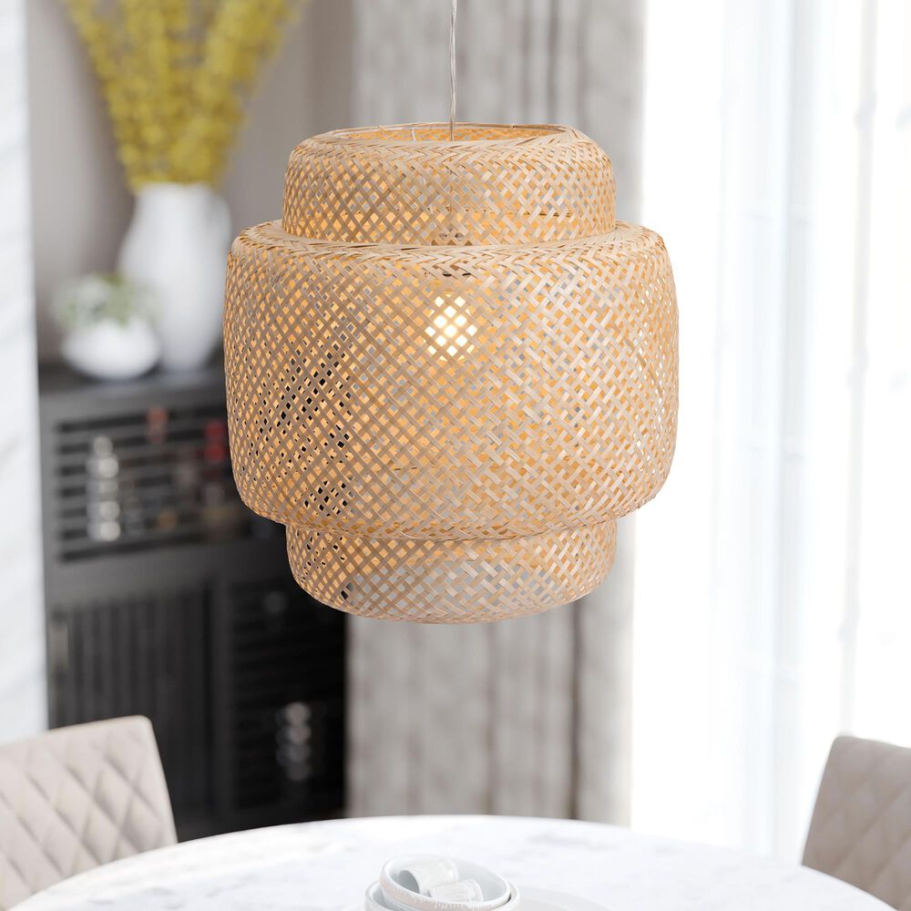 Zuo Modern Finch Ceiling Lamp in Natural, , large