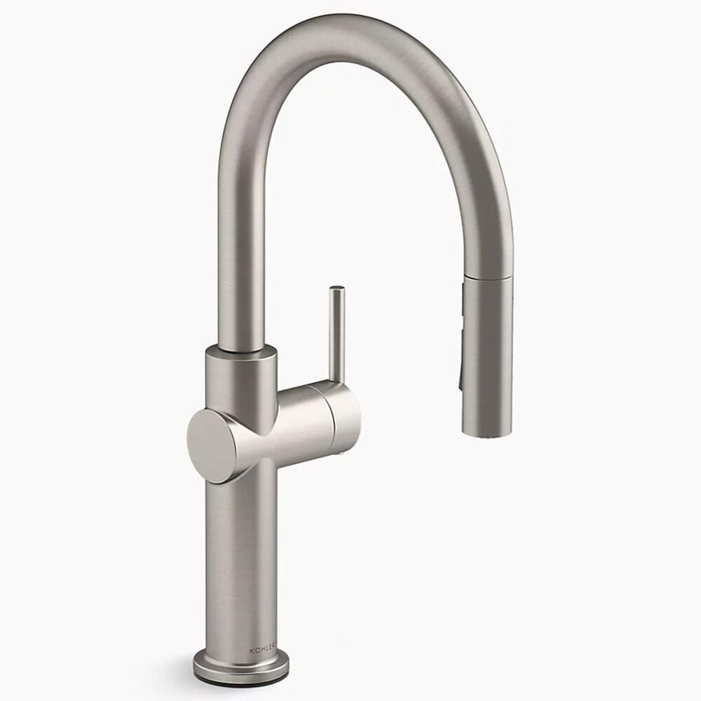 Kohler Crue Pull Down Kitchen Sink Faucet in Vibrant Stainless, , large