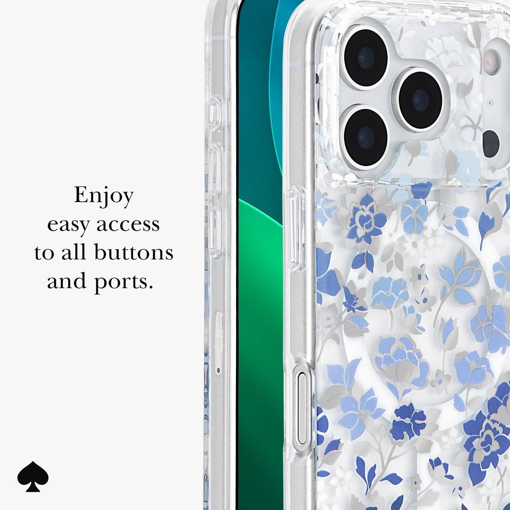 Kate Spade Protective MagSafe Case for Apple iPhone 17 Pro in