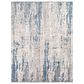 Surya Alpine ALP-2309 2" x 2"11" Blue, Charcoal, Medium Gray, Gray and Off-White Area Rug, , large
