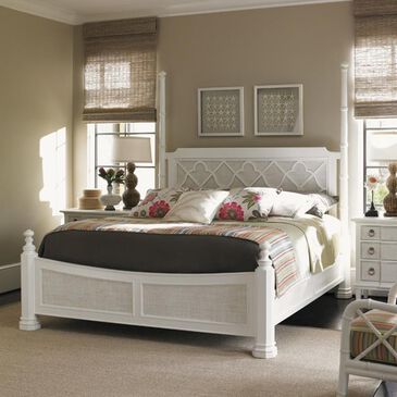 Tommy Bahama Home Ivory Key Southampton Queen Bed in Somers Isle, , large
