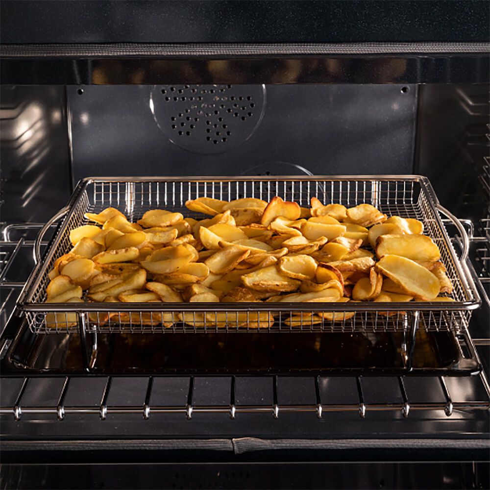 Bertazzoni Heritage 5.7 Cu. Ft. Freestanding Electric Range in Nero, , large