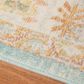 Amer Rugs Bohemian 2" x 3" Aqua Beige Area Performance Rug, , large
