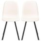 Safavieh Ellery Dining Chair in Beige (Set of 2), , large