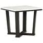 Ashley Frostead End Table in White and Dark Espresso, , large