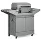 Tytus Emberwood Grill and Prep Cart with Tabletop Pellet Grill in Gunmetal Gray, , large