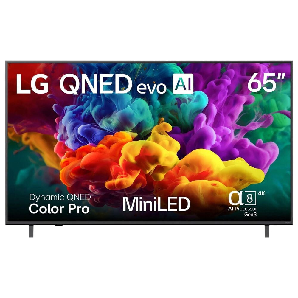 LG 65" Class QNED84B Series QNED evo AI Mini LED 4K in Black - Smart TV, , large