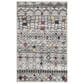 Safavieh Adirondack ADR204F 4" x 6" Light Grey and Fuchsia Area Rug, , large