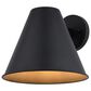Vaxcel Smith 10" 1-Light Outdoor Wall Sconce in Textured Black, , large