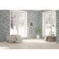 Dal-Tile Gamma Orange Burst 10"" X 15"" HERRING Natural Stone Mosaic Sheet, , large