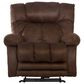 Catnapper Dawkins Power Lay Flat Recliner in Chocolate, , large