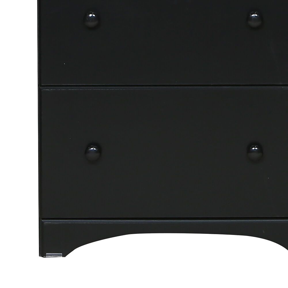 Lemoore Essential 5000 7 Drawer Chest in Black, , large