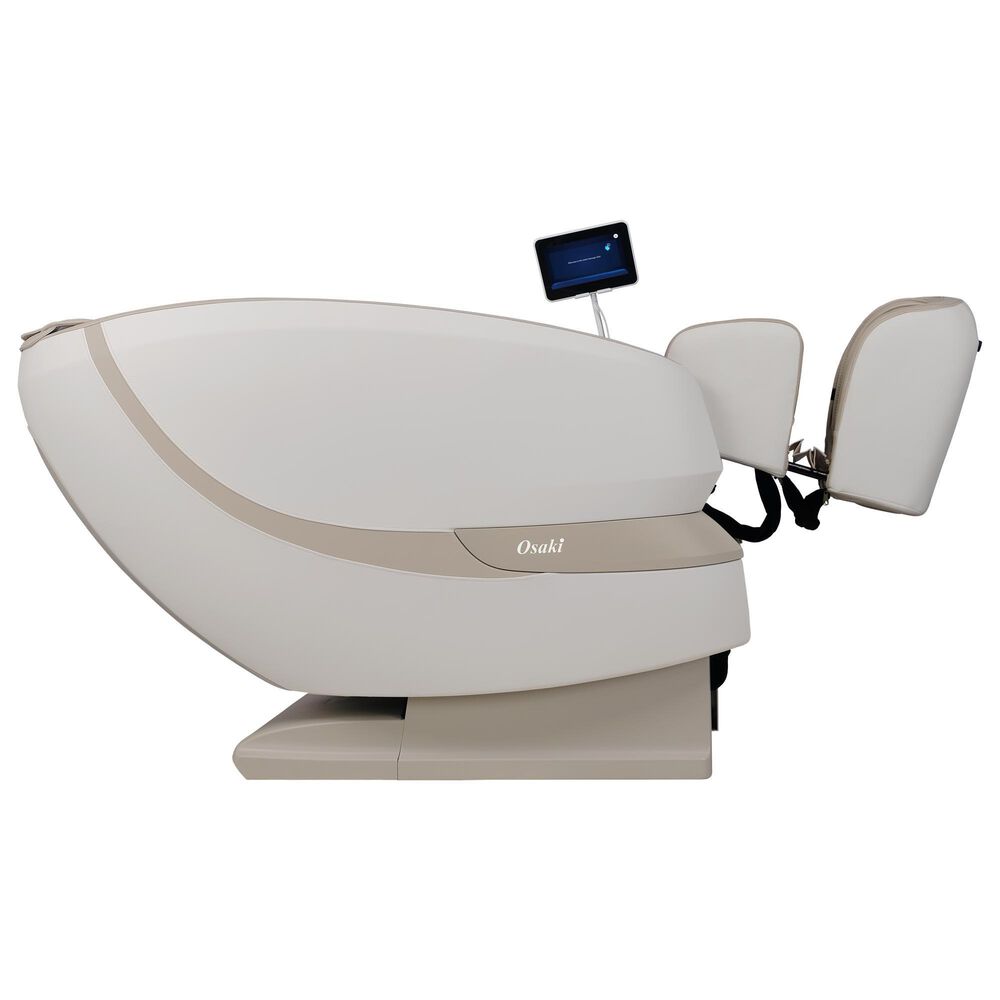 Osaki Oasis Zero Gravity Massage Chair in Beige, , large