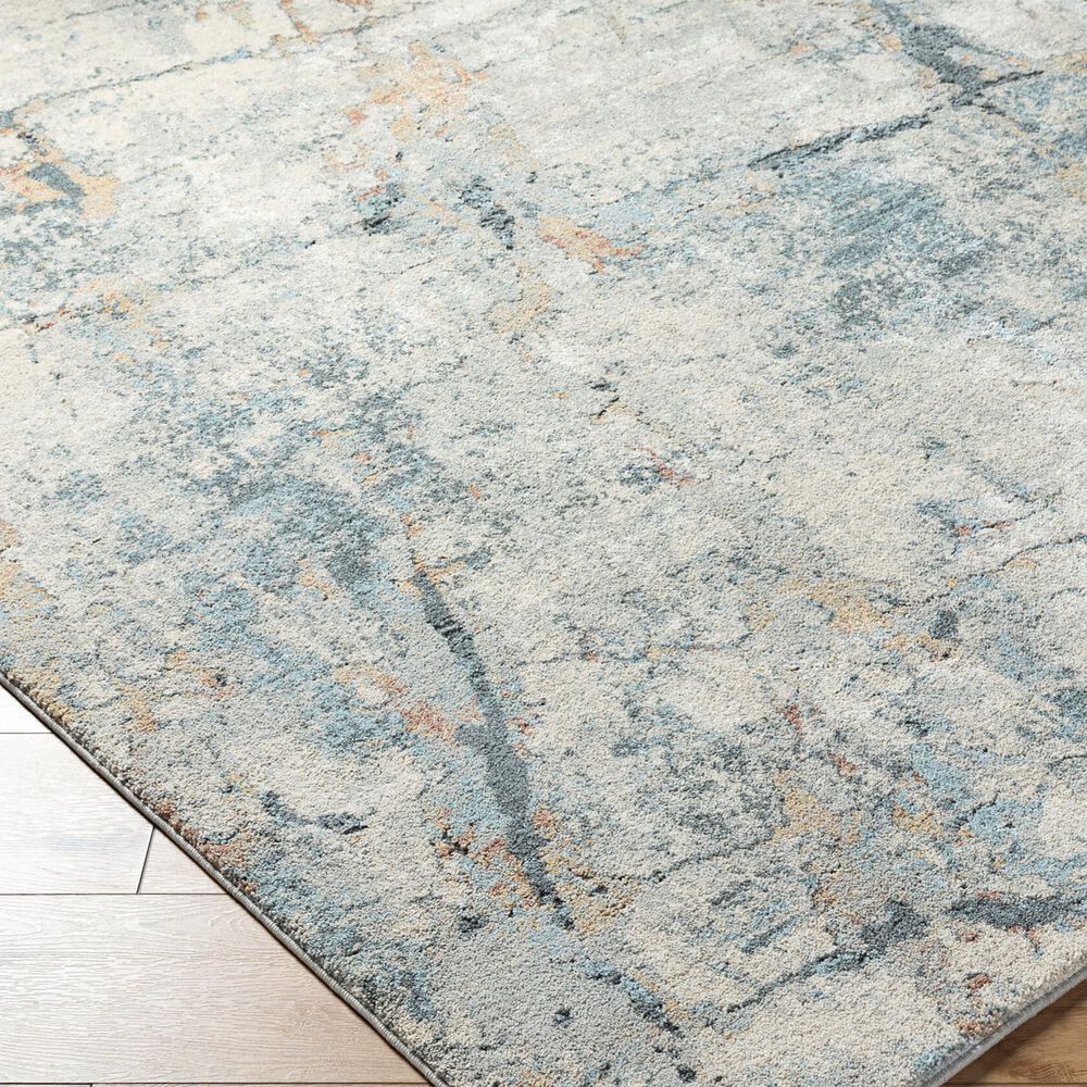 Surya Avellino 10&#39; x 14&#39; Light Beige, Gray, Pale Blue, Tan, Deep Teal and Rose Area Rug, , large