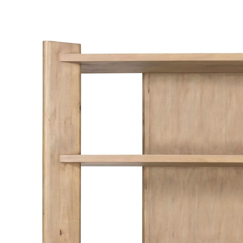 Four Hands Edmund 4-Shelf Bookcase in Smoked, , large