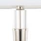 LumiSource Marla Floor Lamp in Polished Nickel and Clear (Set of 2), , large