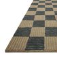 Loloi Madi Taupe and Navy 7"9" x 9"9" Area Rug, , large