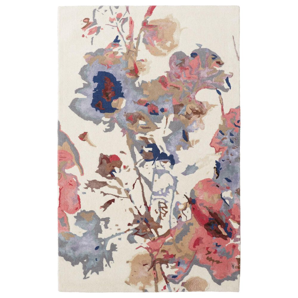 Feizy Dafney 8865F 5" x 8" Blue and Multicolor Area Rug, , large