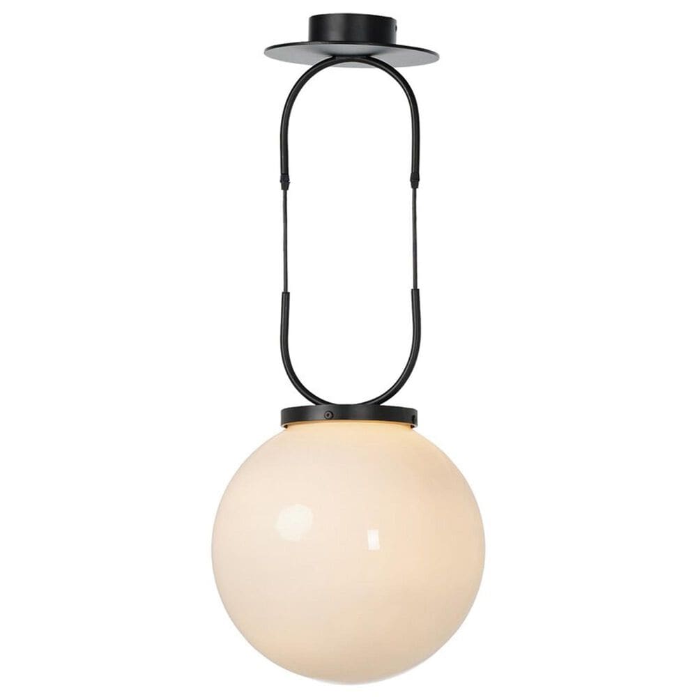 Four Hands Kincaid 1-Light Pendant in Matte Black, , large