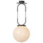 Four Hands Kincaid 1-Light Pendant in Matte Black, , large