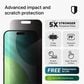 Zagg InvisibleShield XTR Privacy Glass Screen Protector for Apple iPhone Air in Clear, , large