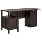 Ashley Camiburg 1-Drawer Desk in Warm Brown, , large