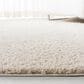 Safavieh August Shag AUG900C 4" Round Ivory Area Rug, , large