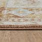 Karastan Windemere 8" x 10"3" Gray, Beige, Blue and Terracotta Area Rug, , large