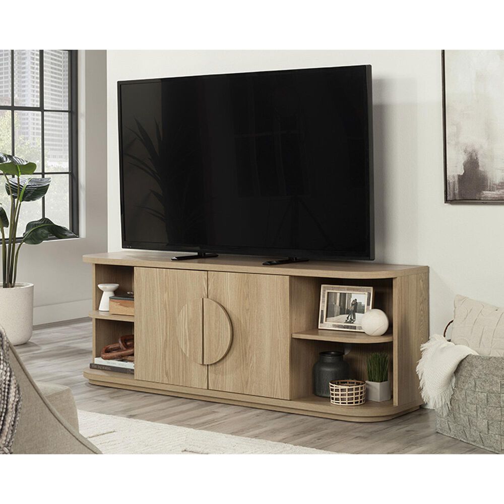 Sauder 60&quot; TV Credenza in Harmony Ash, , large