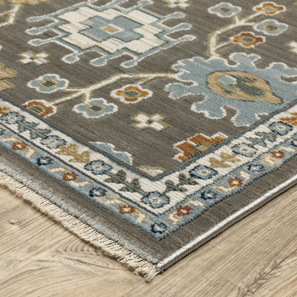 Oriental Weavers Keira Grey and Multicolor 5&#39;3&quot; x 7&#39;6&quot; Area Rug, , large