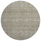 Dalyn Rug Company Soft Essentials Solid Flax 8" Round Indoor/Outdoor Area Rug, , large