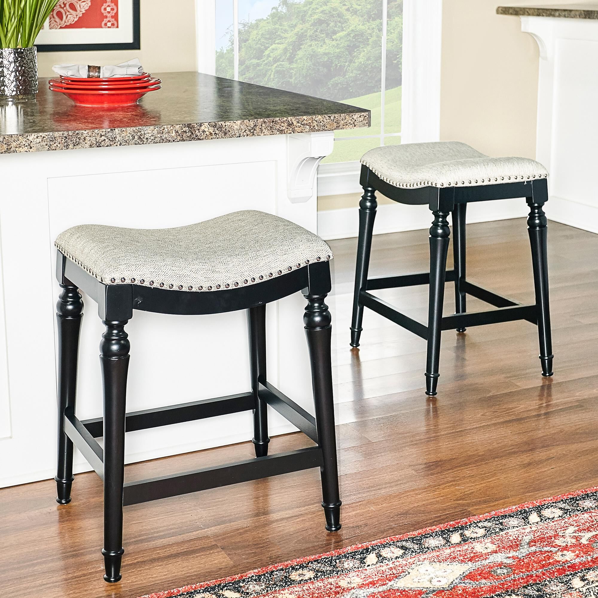 Parkerville Furniture Line Lockhart Black Counter Stool | NFM