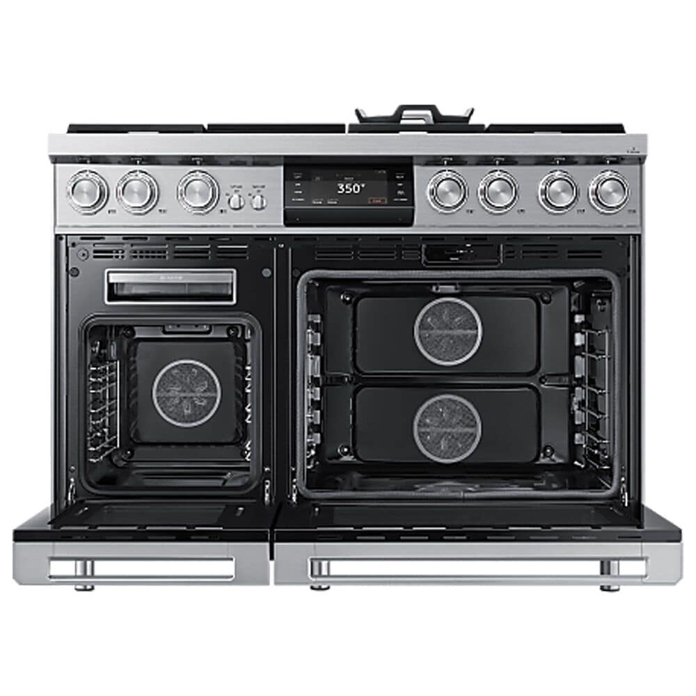 Dacor 48" Professional Dual Fuel Range in Silver Stainless Steel, , large