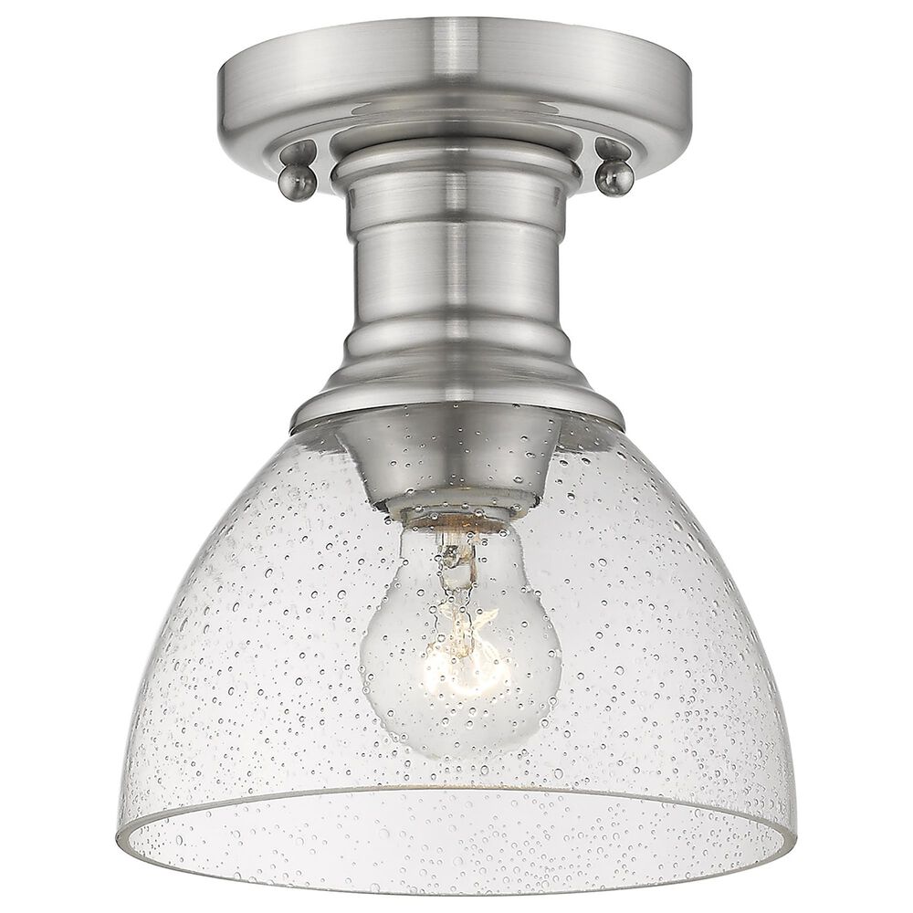 Golden Lighting Hines Semi-Flush in Pewter, , large
