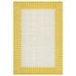 Surya Alfresco 2"5" x 4"5" Pearl, Saffron, Beige and Tan Indoor/Outdoor Area Rug, , large