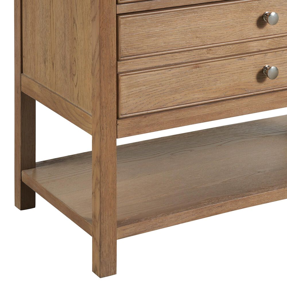 Furniture Worldwide Weekender Saugatuck 2-Drawer Nightstand in Sand Dune, , large