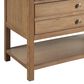 Furniture Worldwide Weekender Saugatuck 2-Drawer Nightstand in Sand Dune, , large