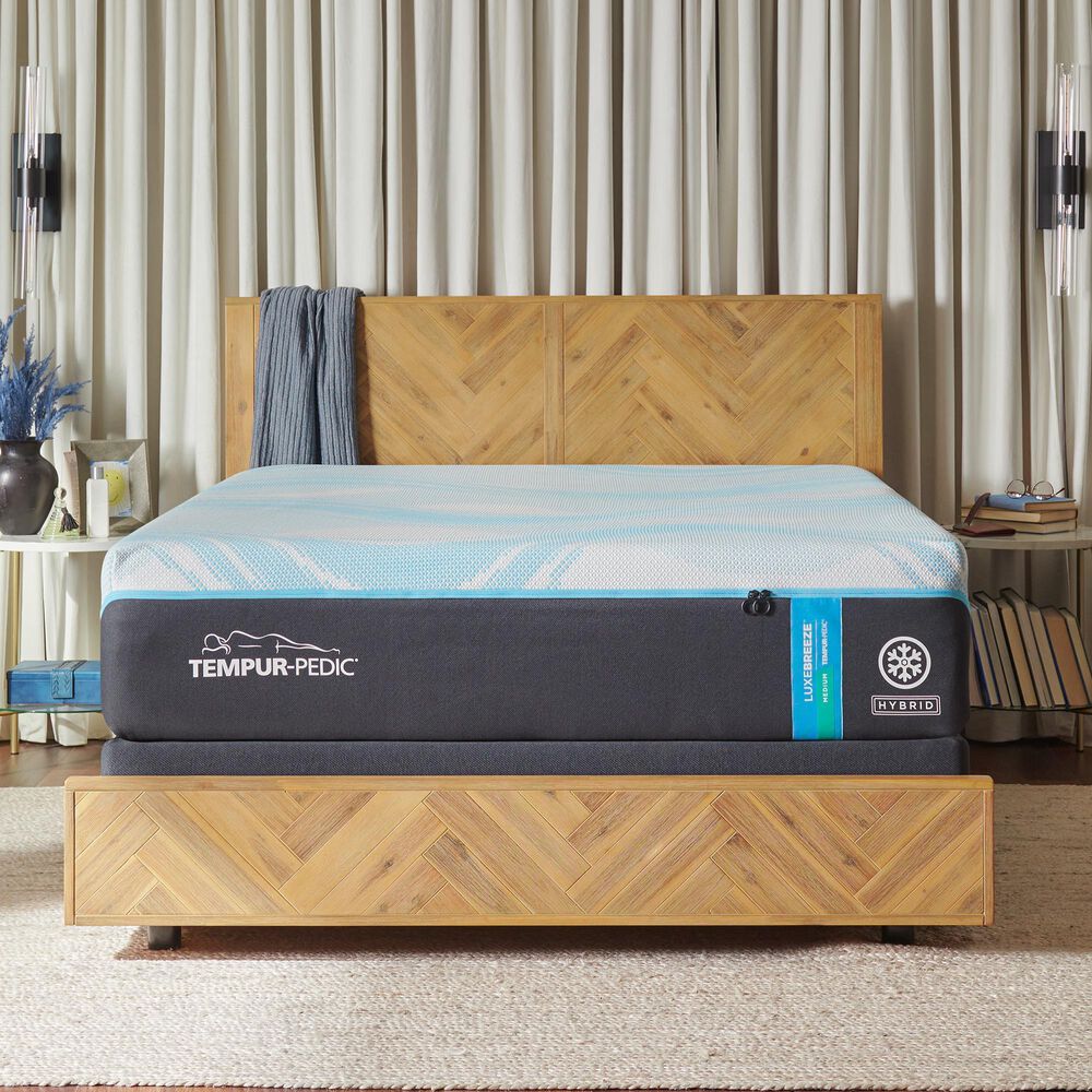 Tempur-Pedic Lux Breeze 2.0 Medium Hybrid King Mattress, , large