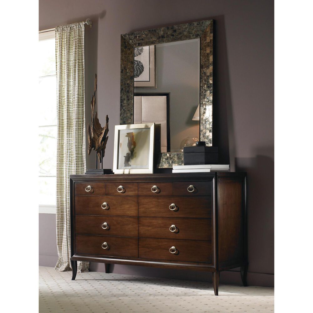 Century Furniture Tribeca 8 Dresser Only in Deep Brown, , large
