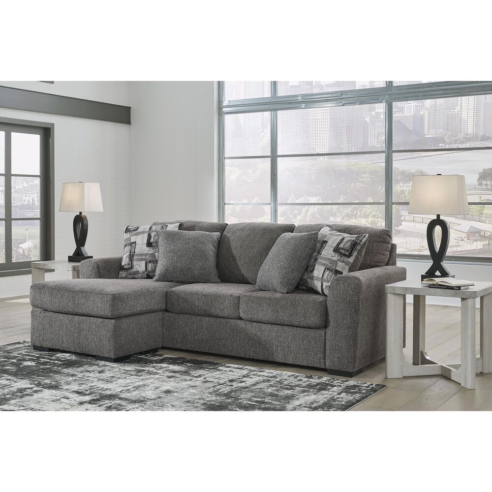 Ashley Gardiner Reversible Sofa Chaise in Pewter, , large