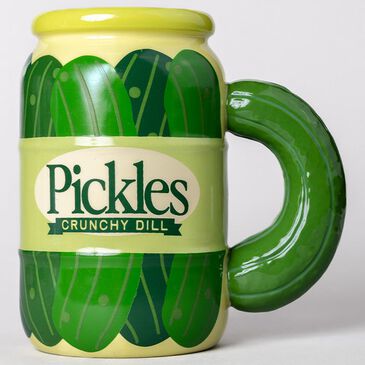Bando Designs0, Llc Novelty Pickle Jar Ceramic Mug in Green, , large
