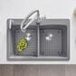 Blanco Rivana Semi Pro Kitchen Faucet in Chrome, , large
