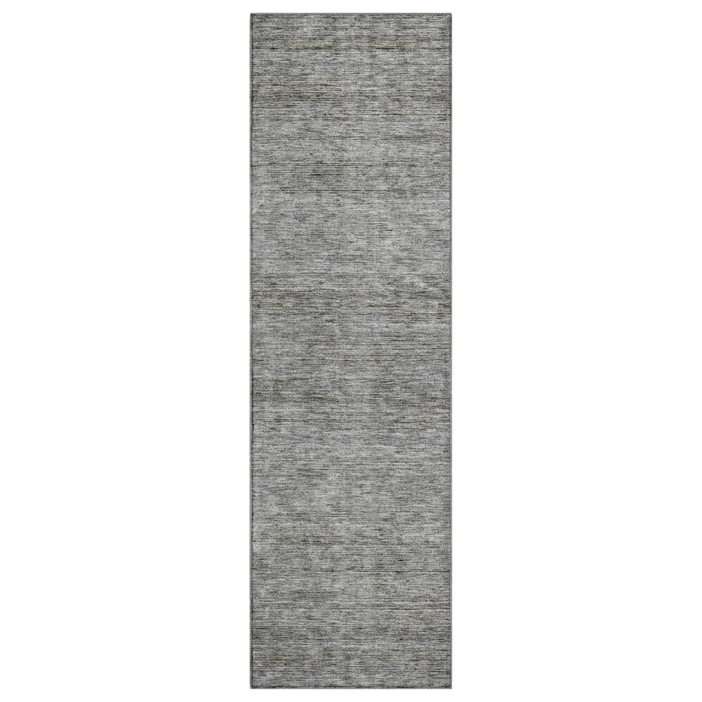 Dalyn Rug Company Soft Essentials Solid Gray 2"3" x 7"6" Indoor/Outdoor Runner, , large