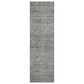Dalyn Rug Company Soft Essentials Solid Gray 2"3" x 7"6" Indoor/Outdoor Runner, , large