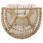 Hearth and Haven Reseda Outdoor Swivel Egg Chair in Beige, , large