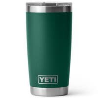 YETI Rambler 20 Oz Tumbler with MagSlider in Black Forest Green
