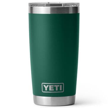 YETI Rambler 20 Oz Tumbler with MagSlider in Black Forest Green, , large