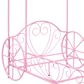 Furniture of America Carriage Twin Canopy Bed in Pink, , large